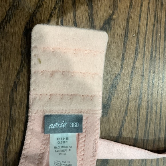 Aerie real happy wireless bra Pink size 36D - Picture 3 of 6